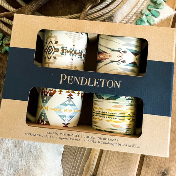 Pendleton High Desert 12 oz. Mug Set of 4